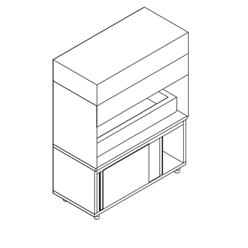 CHARCOAL BARBECUE UNIT 